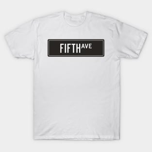Fifth ave black T-Shirt